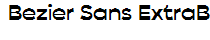 Bezier Sans ExtraBold